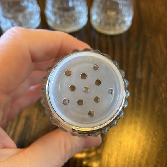 Vintage Set of Glass Spice Bottles - Picture 7 of 7